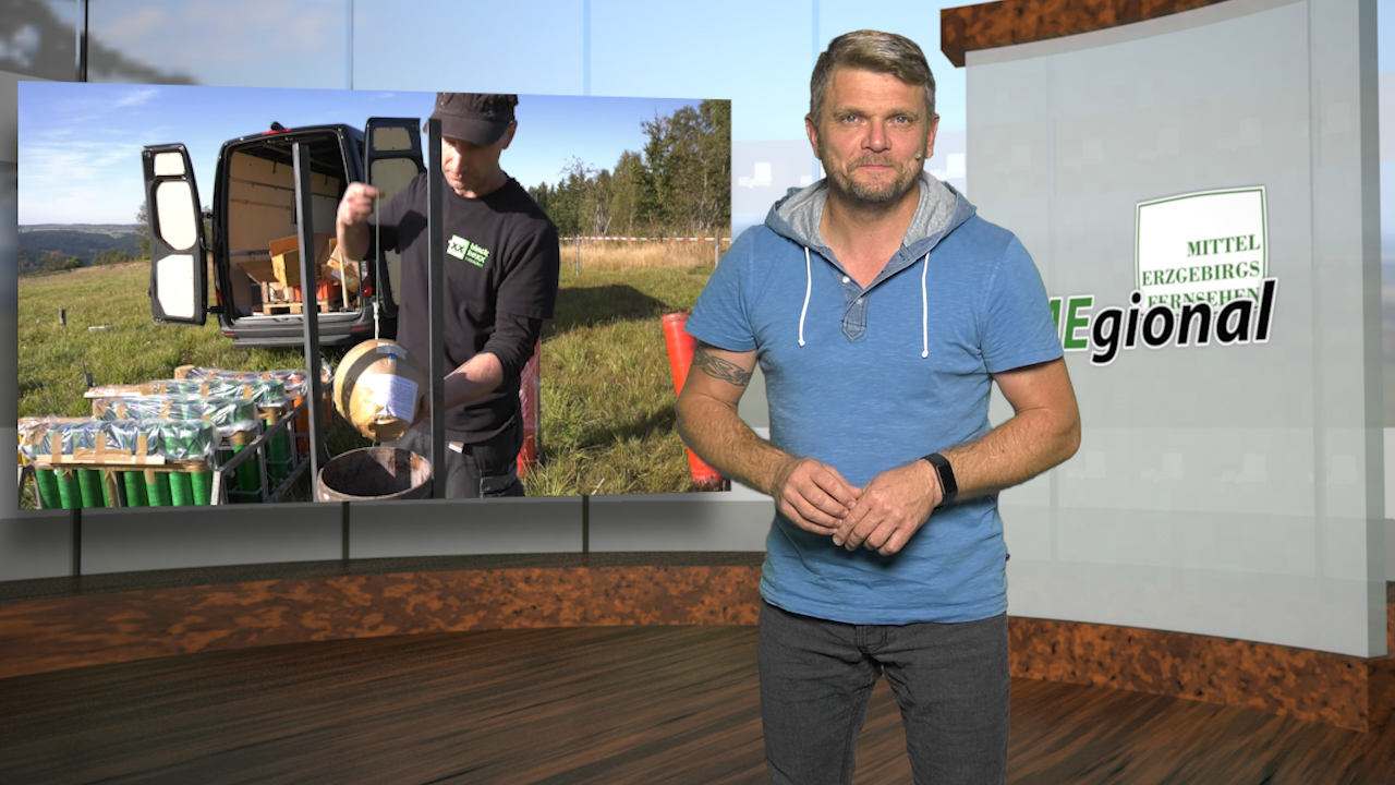 MEgional am 23. September 2019 mit dem großen Abschlußfeuerwerk zum Pobershauer Bergfest