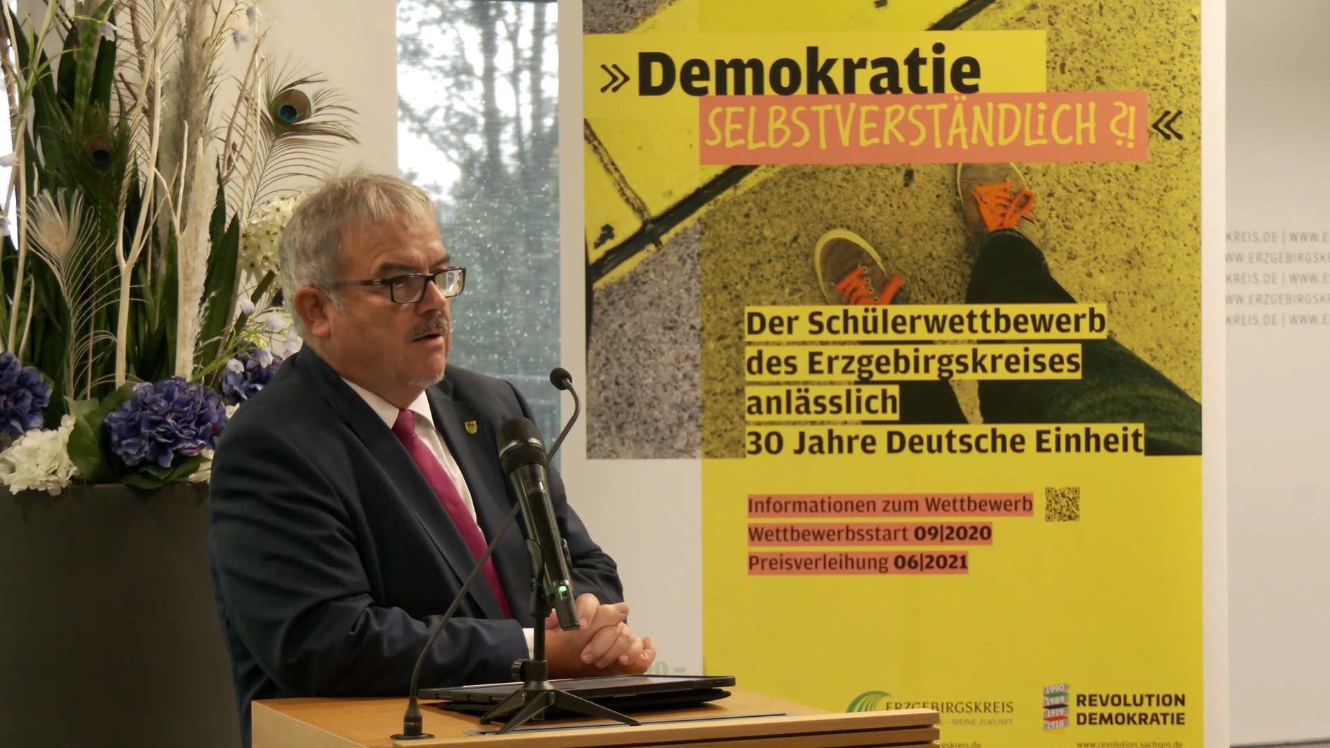 MEgional am 25. September 2020 mit dem Schülerwettbewerb des Landratsamtes