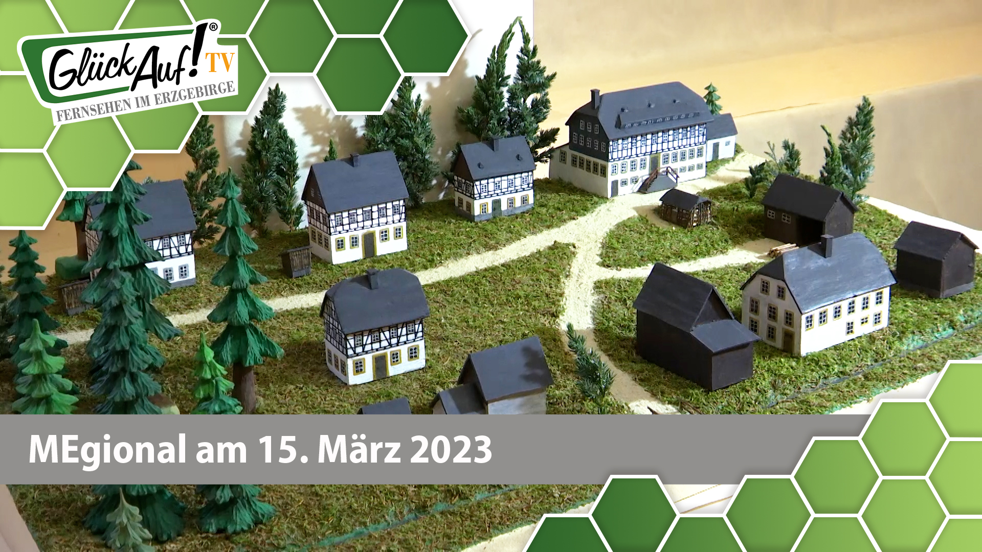 MEgional am 15. März 2023 - mit der anstehenden Schnitzausstellung in Krumhermersdorf