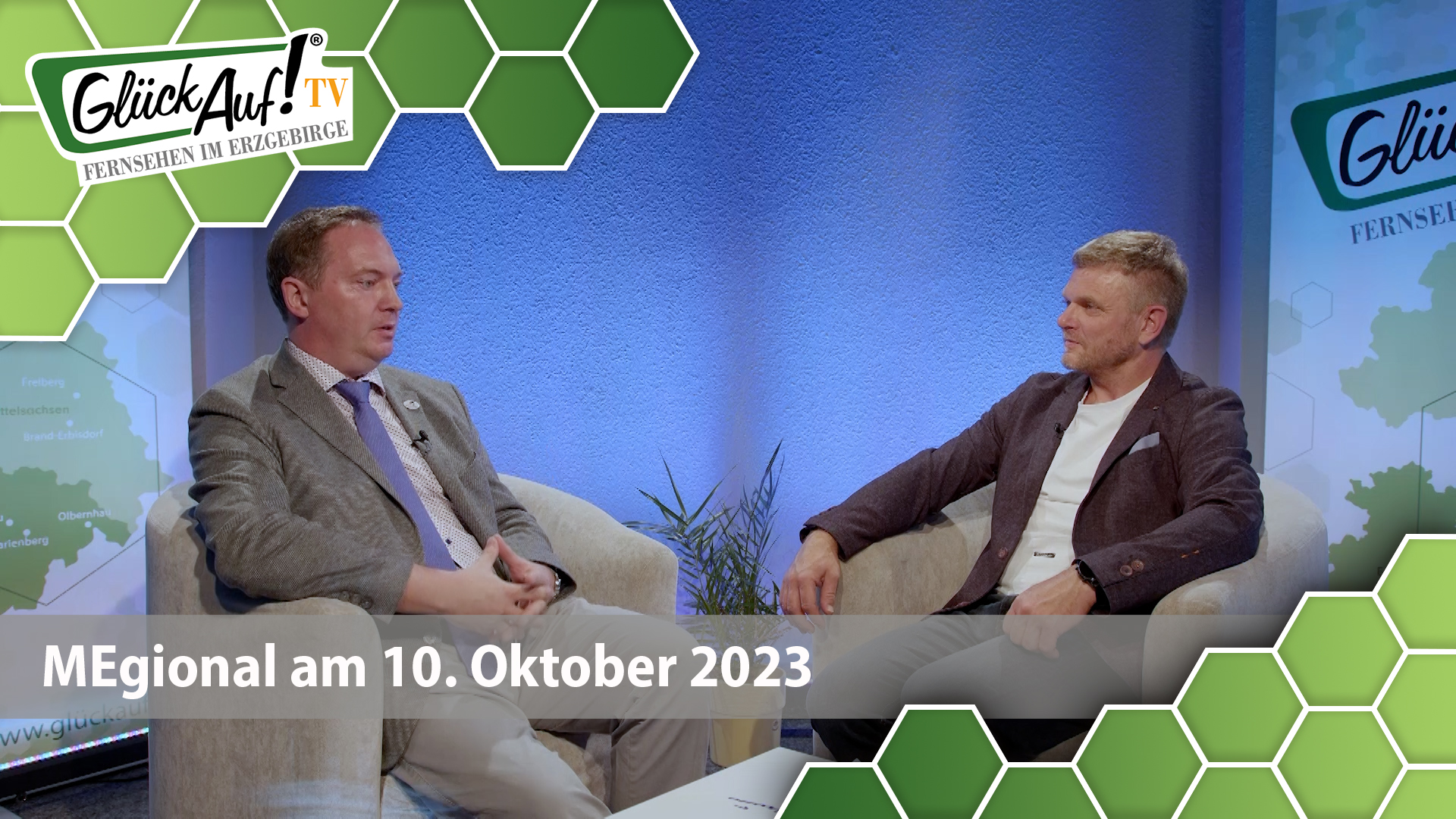 MEgional am 10. Oktober 2023 mit dem Studiogespräch mit Jörg Markert Teil 2