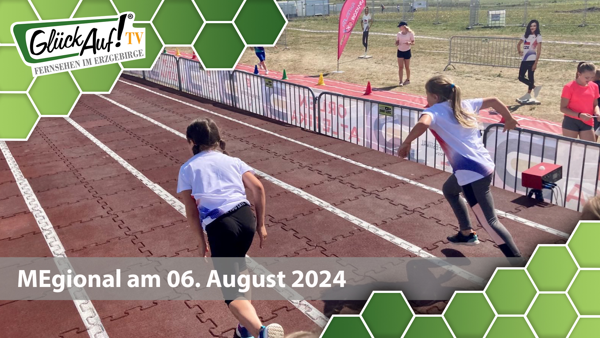 MEgional am 06. August 2024 mit dem Olympischen Sportfest in Most