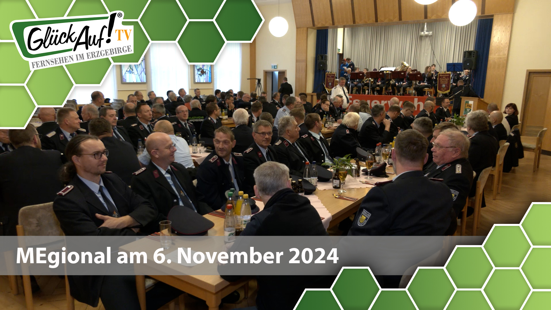 MEgional am 06. November 2024 mit der Ehrung der Feuerwehrleute in Schönfeld