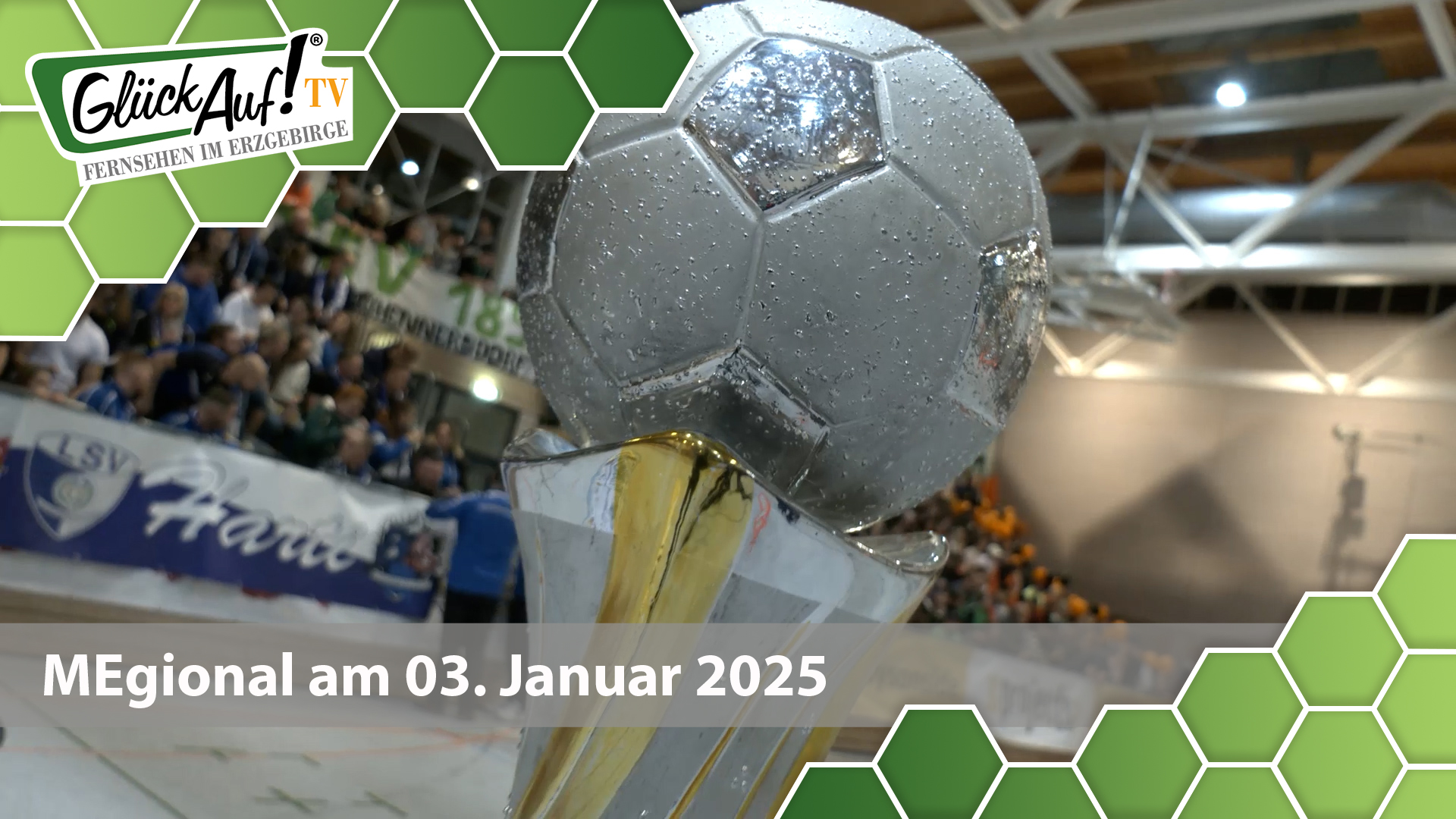 MEgional am 03. Januar 2025 mit Bildern vom Indoor-Regio-Cup Freiberg