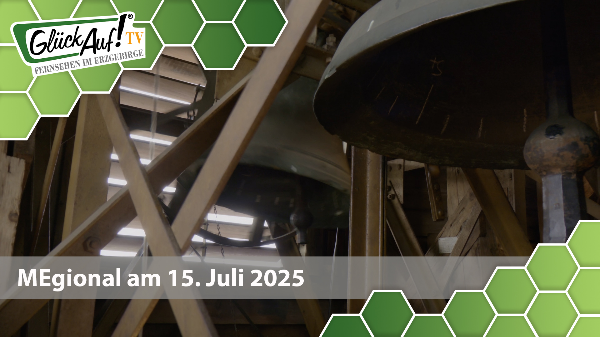 MEgional am 15. Juli 2025 mit dem Thema: Vorerst letztes Glockenläuten in Zöblitz